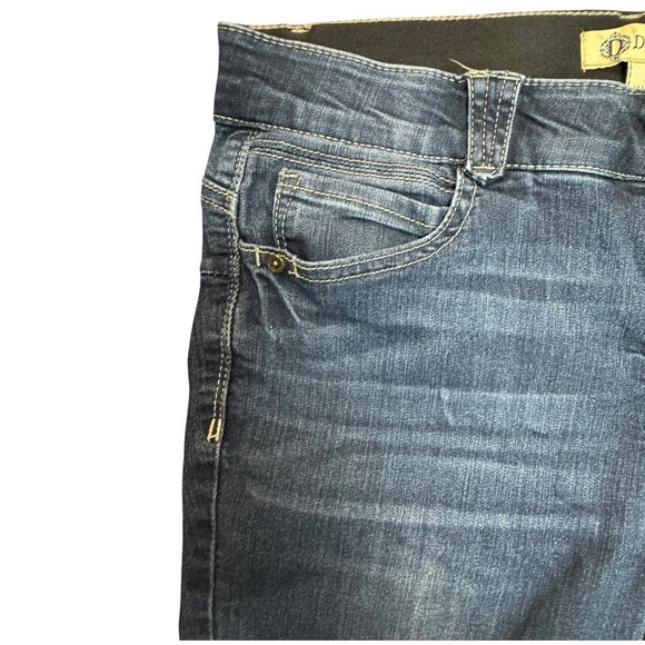 Democracy Ab Solution Dark Blue Skinny Jeans Size 12 - Picture 4 of 6